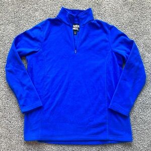 Lands’ End Royal Blue Half Zip Sweater
